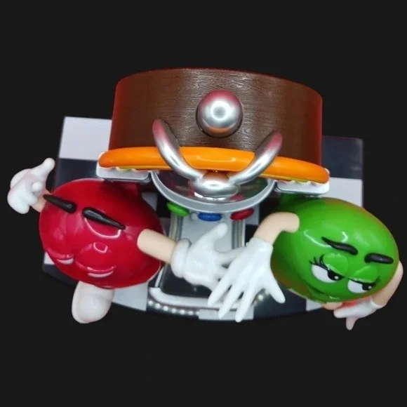 M&M rocking roll cafe candy dispenser